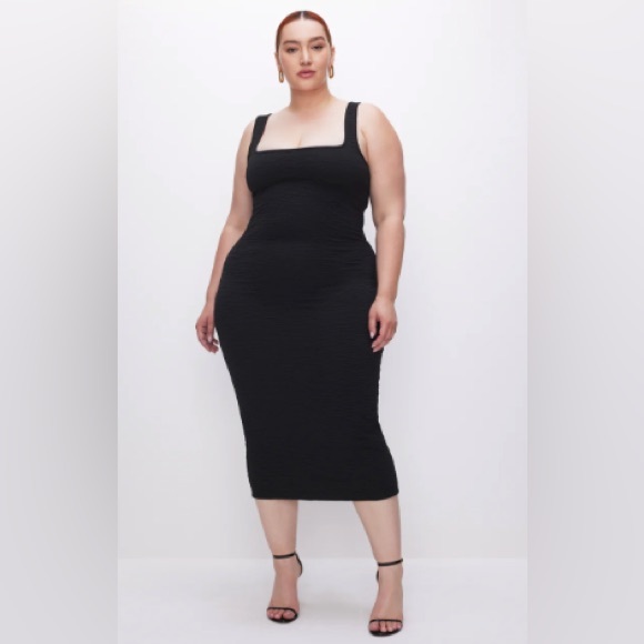 🖤NWT🖤 Good American Scrunchie Dress - Picture 1 of 8